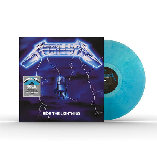 Ride the Lightning [Electric Blue Vinyl] cover art