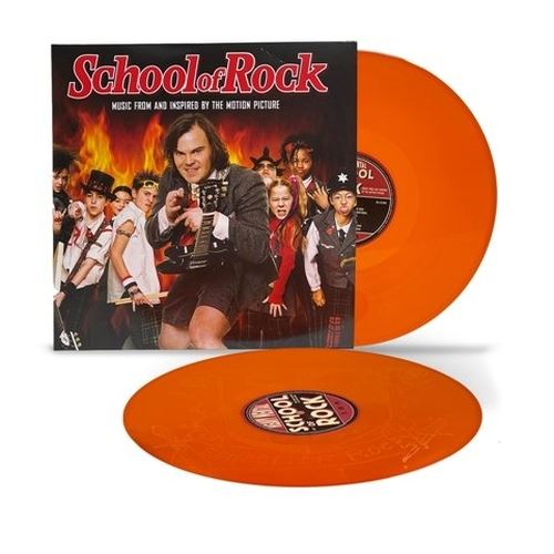 SCHOOL OF ROCK SOUNDTRACK (ORANGE VINYL) (ROCKTOBER) (LIMITED) cover art