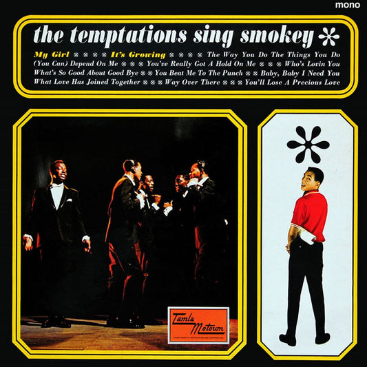 Temptations Sing Smokey cover art