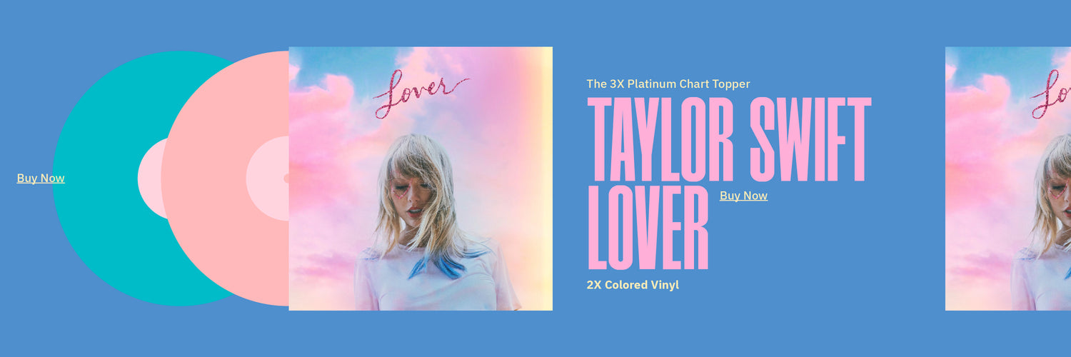 Taylor Swift - Lover (2xLP Pink & Blue Vinyl)