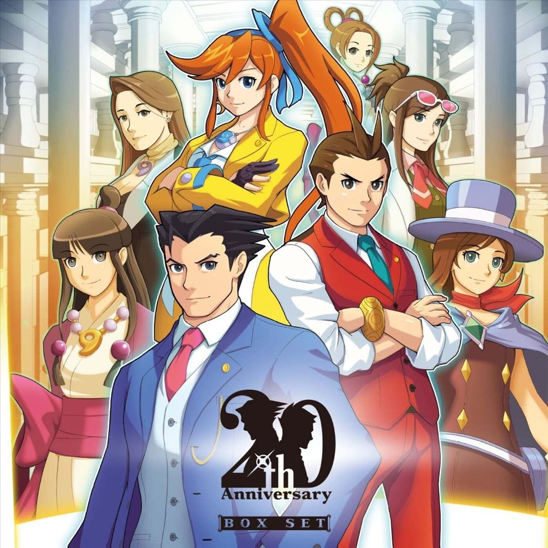 Ace Attorney 20th Anniversary cover art