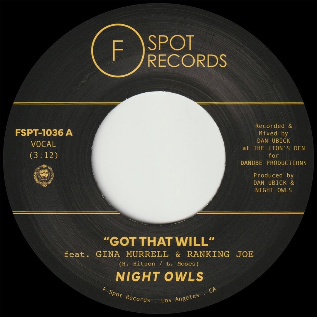 Got That Will (feat. Gina Murrell & Ranking Joe) b/w Got That Dub (feat. Ranking Joe & Gina Murrell) cover art