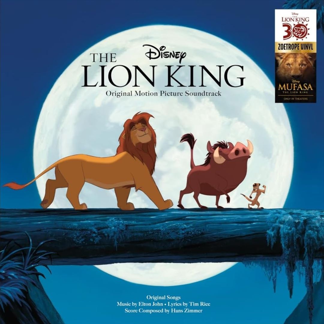 The Lion King [30th Anniversary Edition Zoetrope Vinyl] cover art