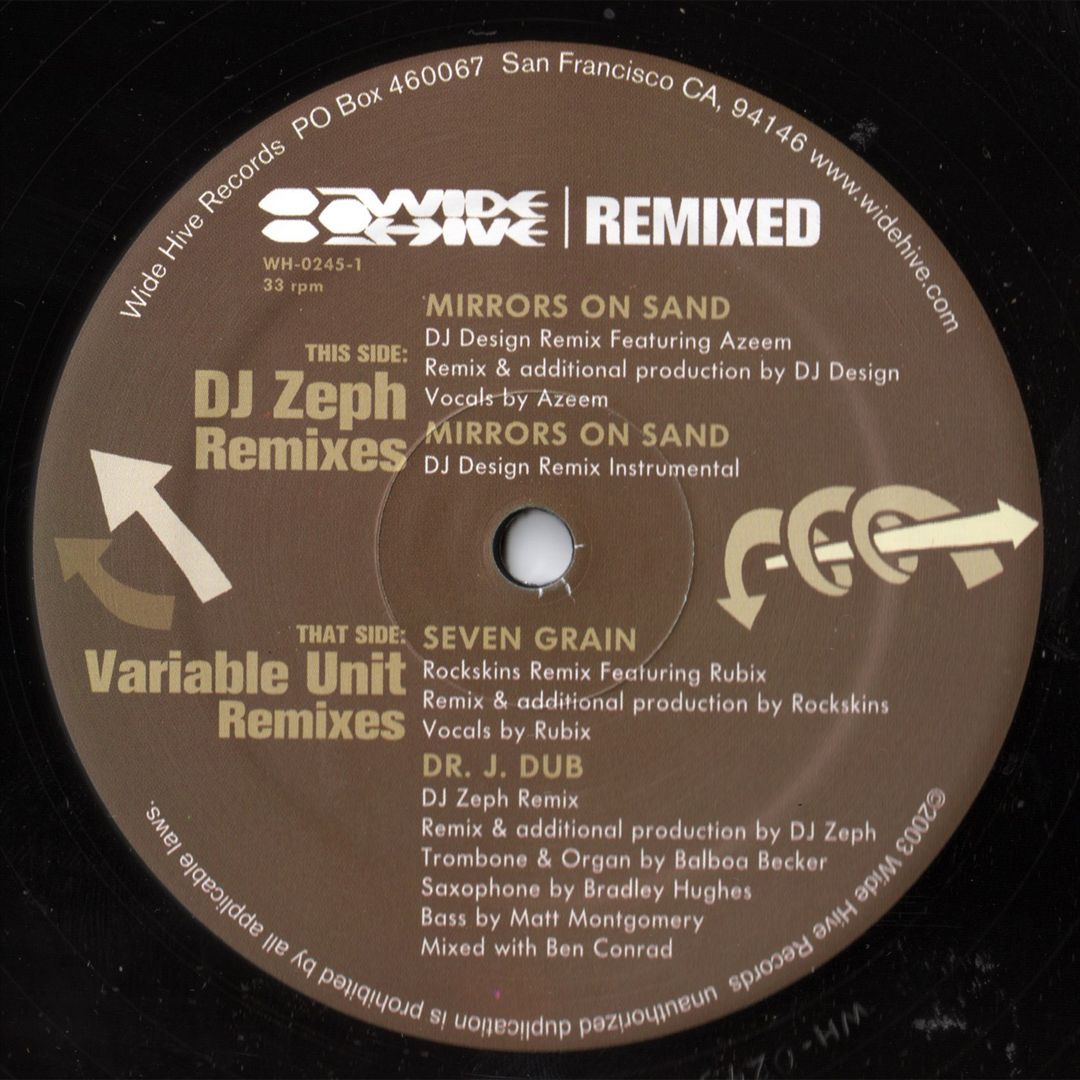 DJ Zephiable Unit [Remixes] cover art