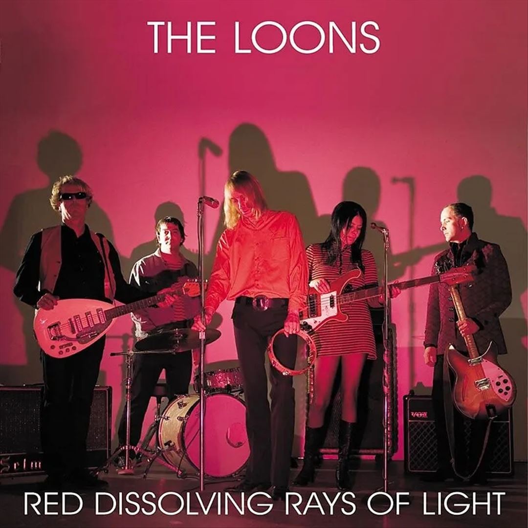 Red Dissolving Rays of Light cover art