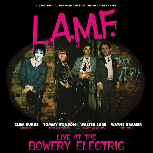 L.A.M.F.: Live Bowery Electric cover art