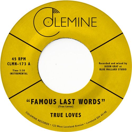 Famous Last Words cover art