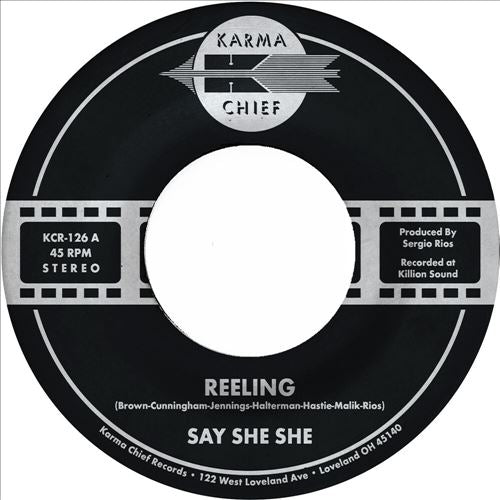 Reeling / Don't You Dare Stop (Coloured Vinyl) cover art