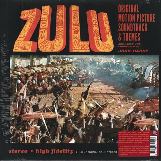 Zulu [Original Motion Picture Soundtrack & Themes][Pumpkin Vinyl] cover art