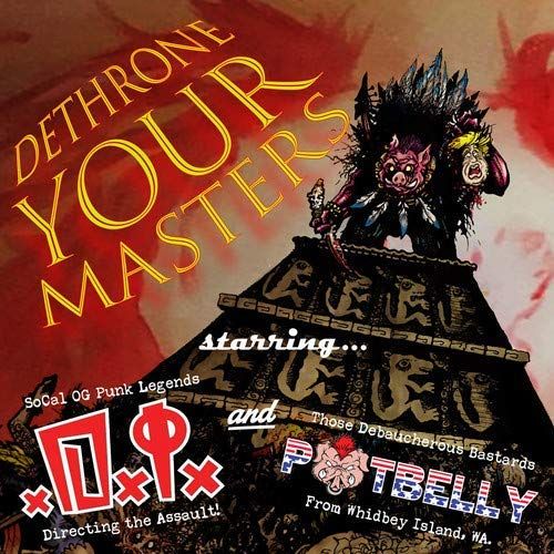 Dethrone Your Masters [Multicolor Splatter Vinyl] cover art